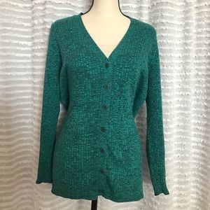 Vera Wang green sweater